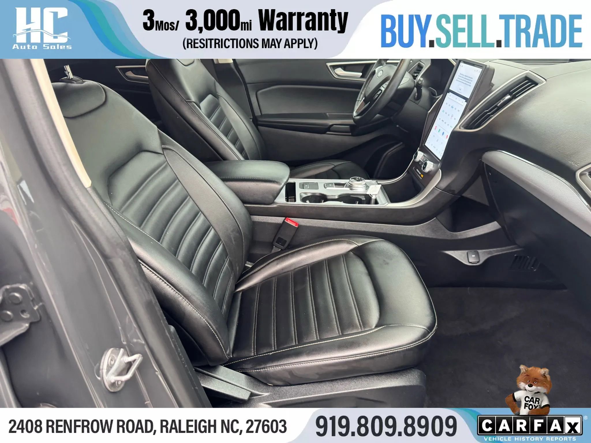 Used 2021 Ford Edge SEL w/ Cargo Accessory Package image 19