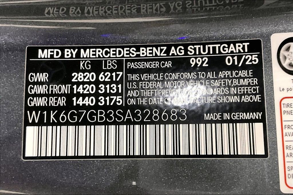 New 2025 Mercedes-Benz S 580 4MATIC Sedan image 13