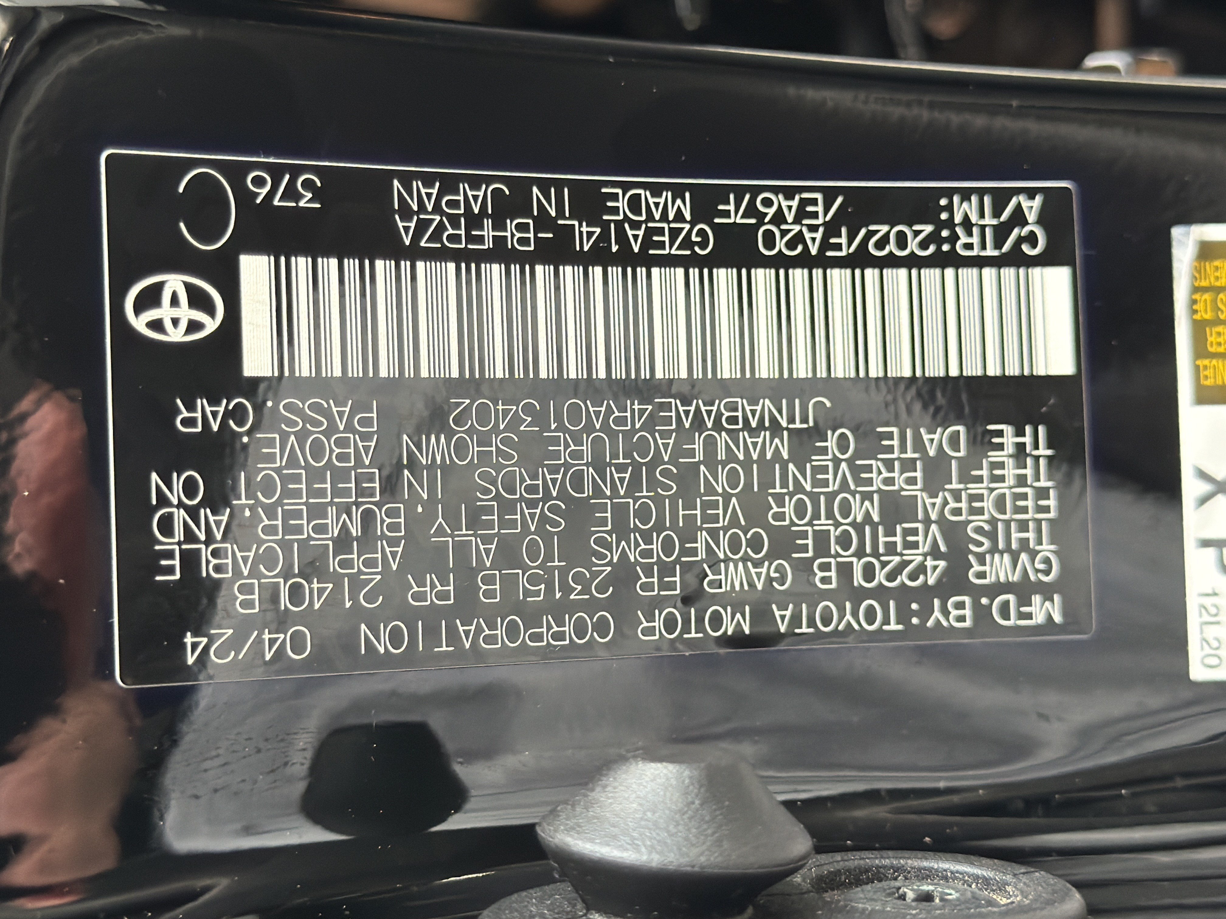 Used 2024 Toyota Corolla GR AWD/4WD image 28