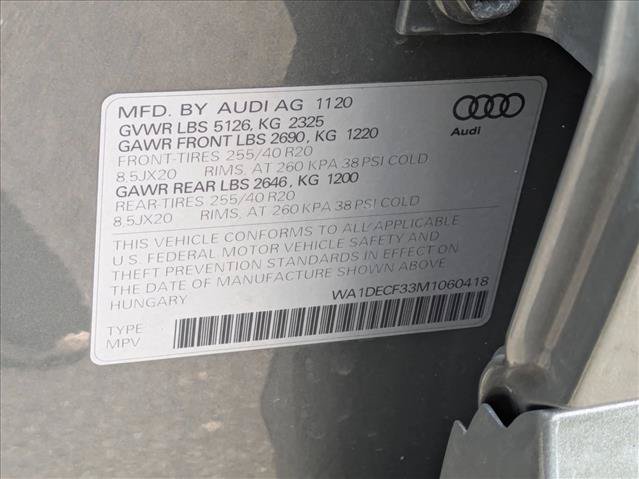 Used 2021 Audi Q3 2.0T Premium w/ Convenience Package AWD/4WD image 25