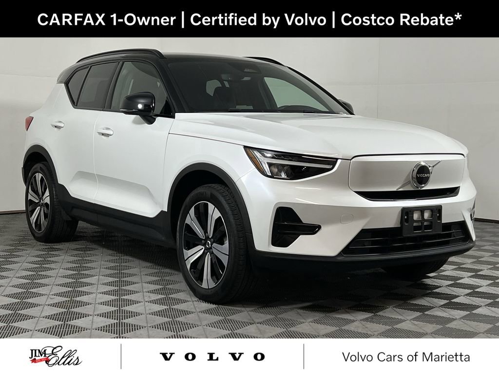 Certified 2023 Volvo XC40 Recharge Core w/ Protection Package Premier