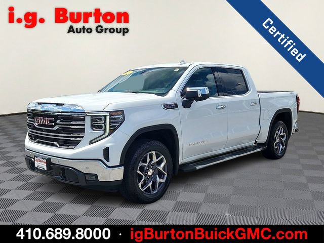 Certified 2025 GMC Sierra 1500 SLT w/ SLT Premium Plus Package AWD/4WD image 3