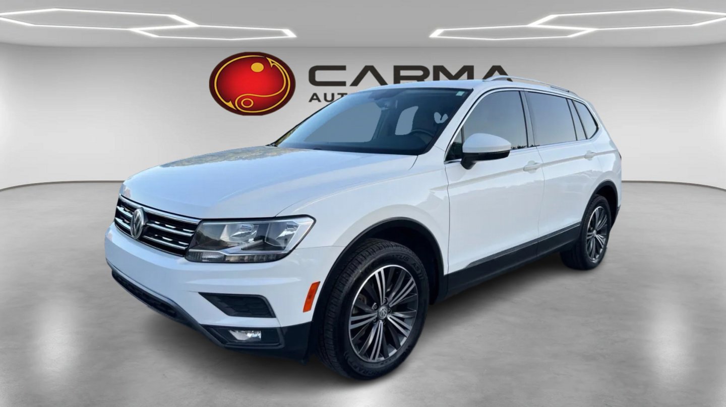Used 2018 Volkswagen Tiguan SEL w/ 3rd Row Seat Package AWD/4WD image 1