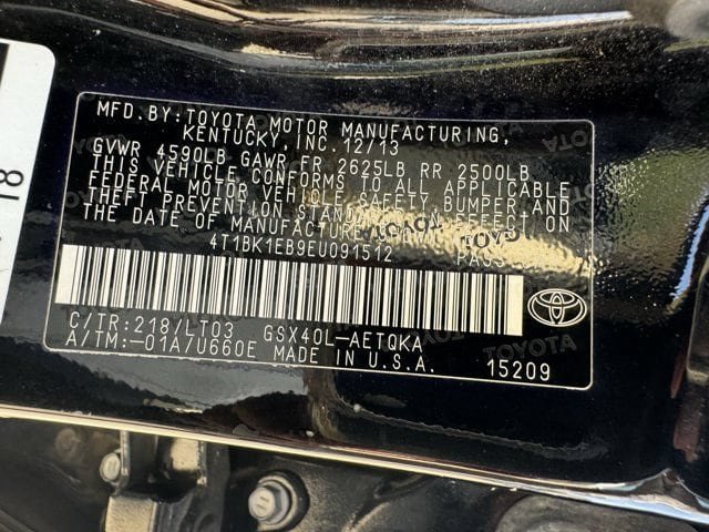 Used 2014 Toyota Avalon XLE Touring FWD image 35