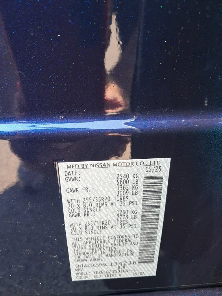 New 2025 Nissan Murano SL w/ Cargo Package image 31