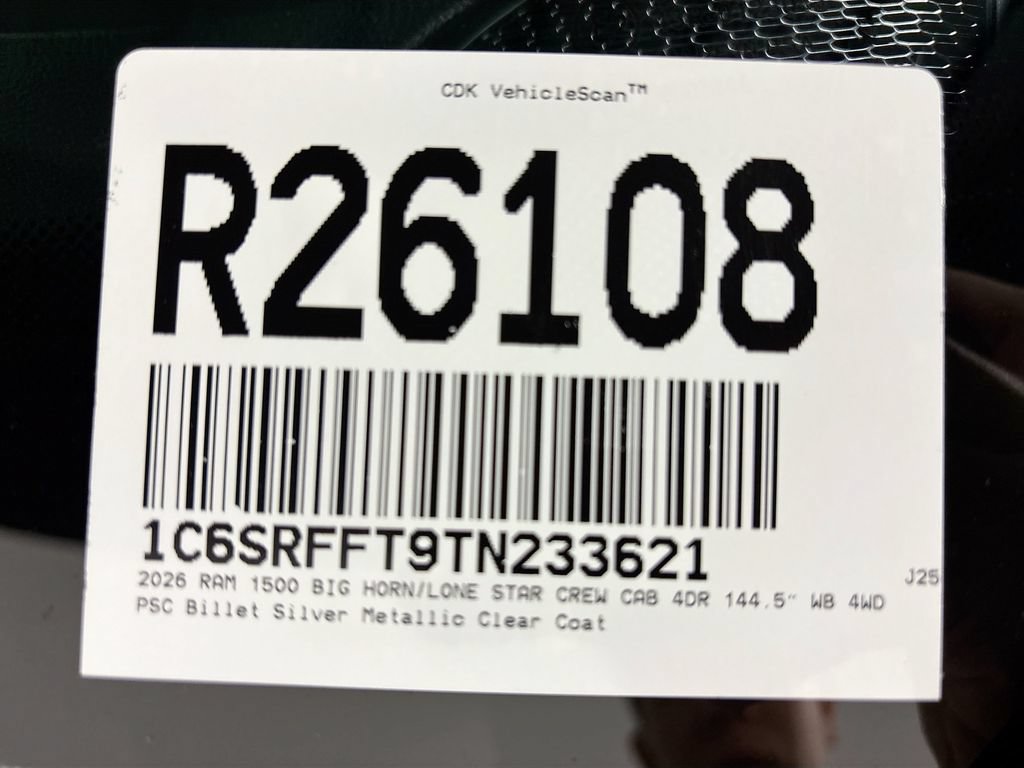 New 2026 RAM 1500 Big Horn AWD/4WD image 25