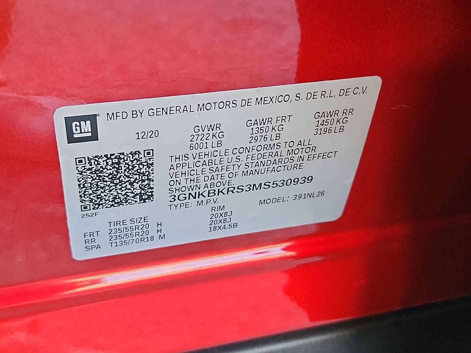 Used 2021 Chevrolet Blazer RS w/ Enhanced Convenience Package image 15