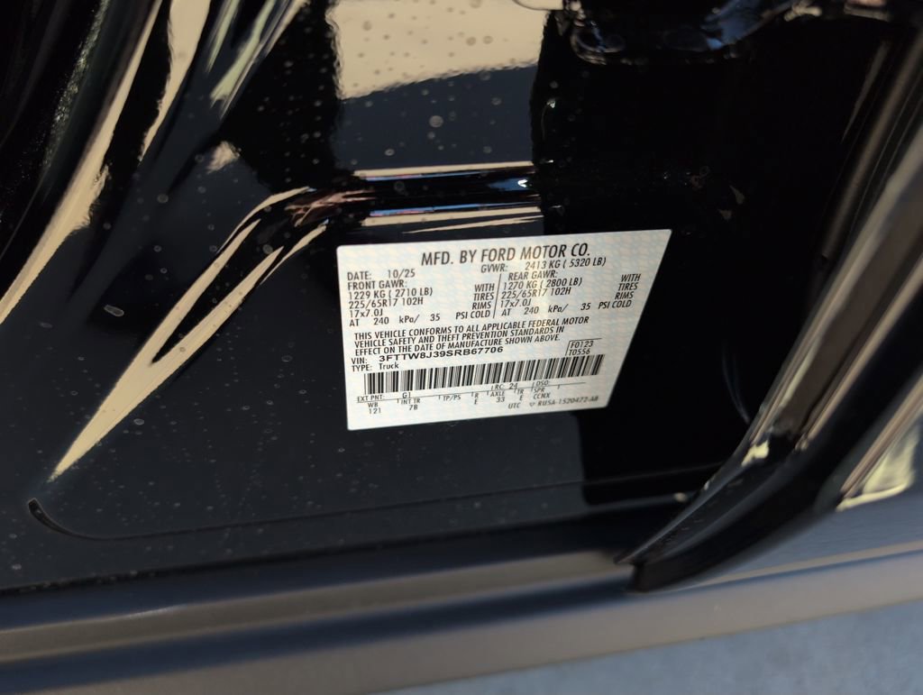 New 2025 Ford Maverick XLT w/ Equipment Group 301A image 37