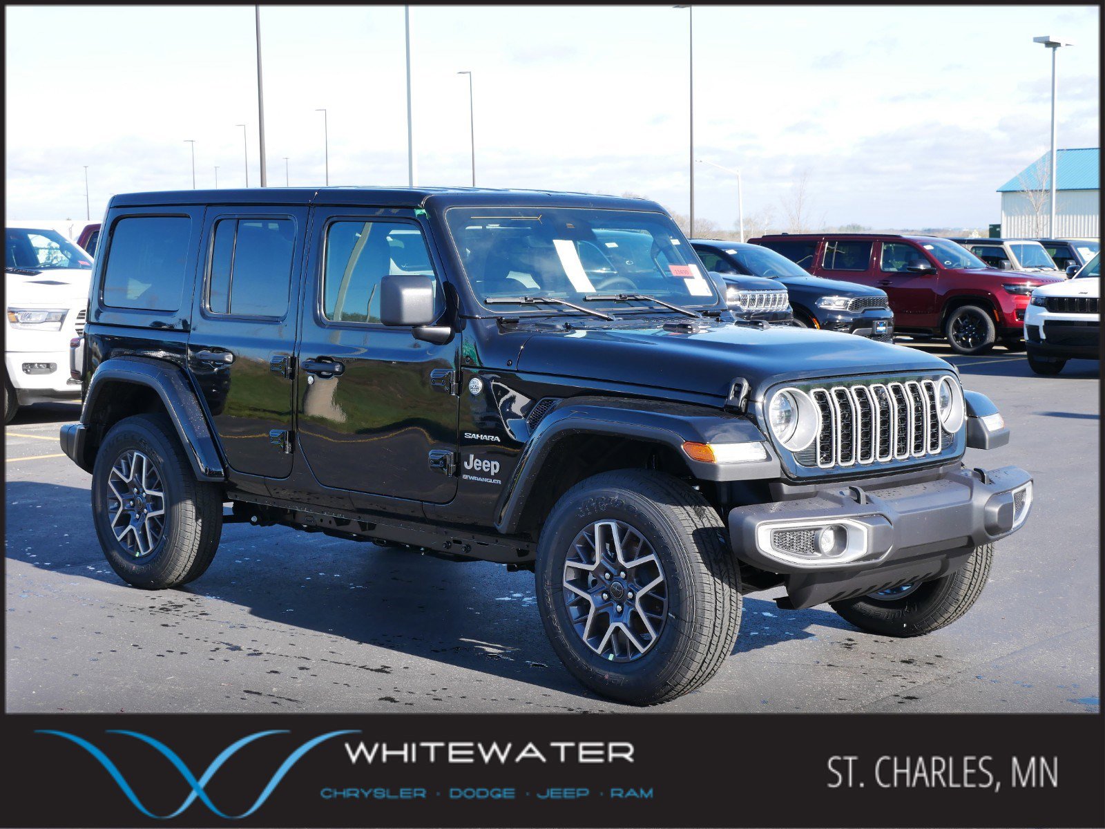 New 2024 Jeep Wrangler Sahara w/ Technology Group image 1