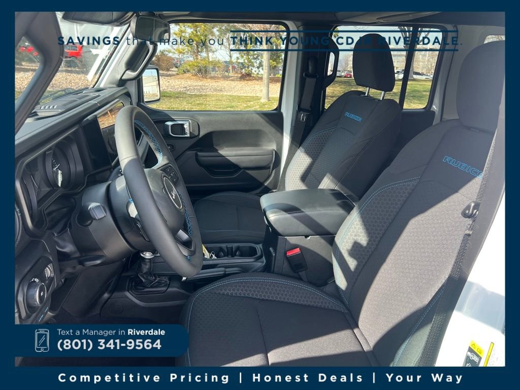 Used 2024 Jeep Wrangler Unlimited Rubicon 4xe w/ Convenience Group image 9