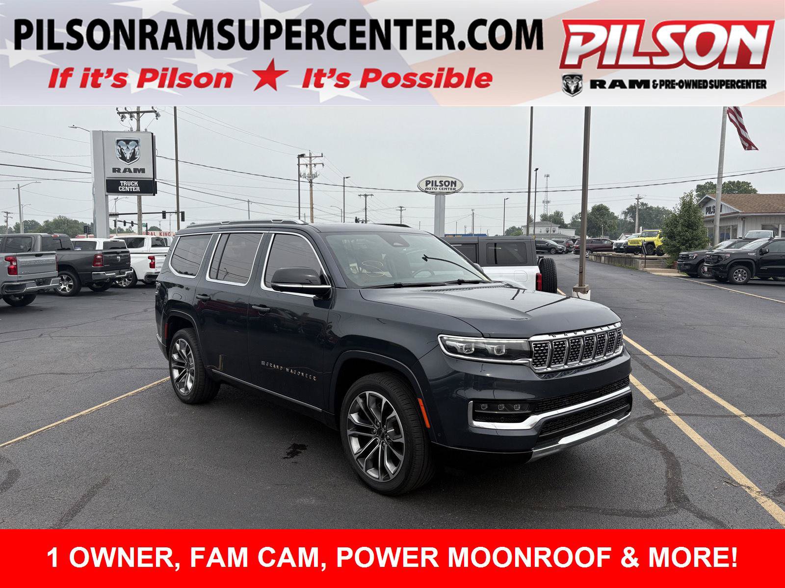 Used 2023 Jeep Grand Wagoneer Series III AWD/4WD image 1