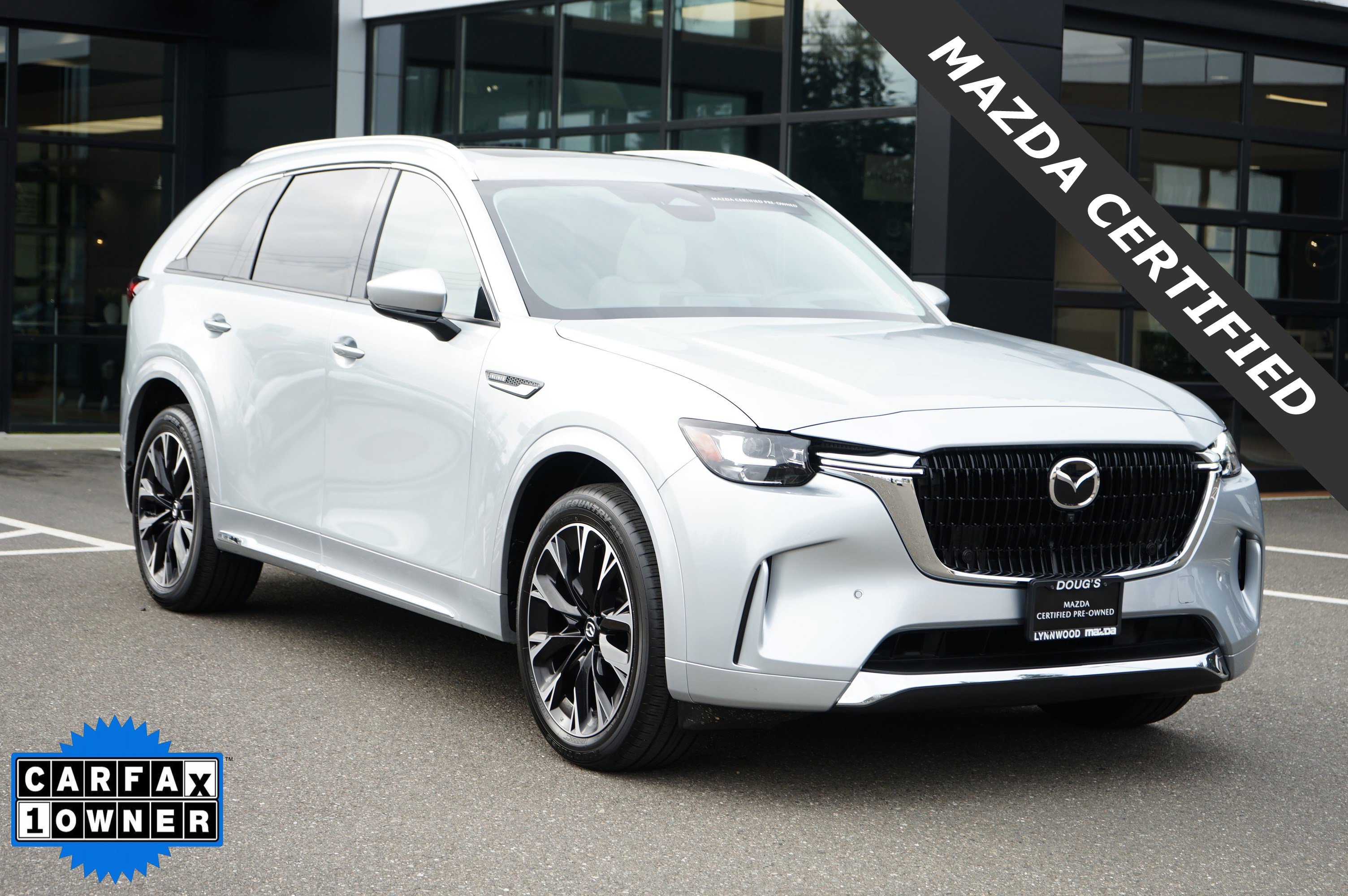 Certified 2025 MAZDA CX-90 3.3 Turbo S w/ Premium Package image 1