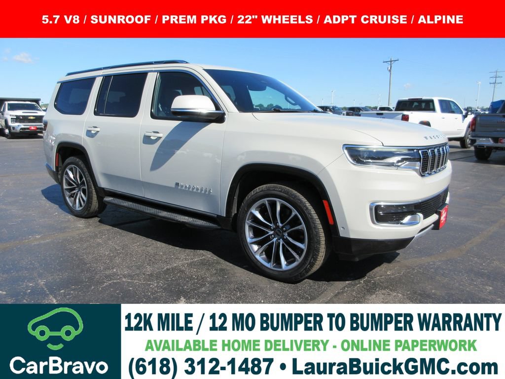 Used 2022 Jeep Wagoneer Series II w/ Premium Group I AWD/4WD image 1