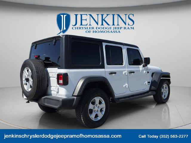 Used 2022 Jeep Wrangler Unlimited Sport AWD/4WD image 4