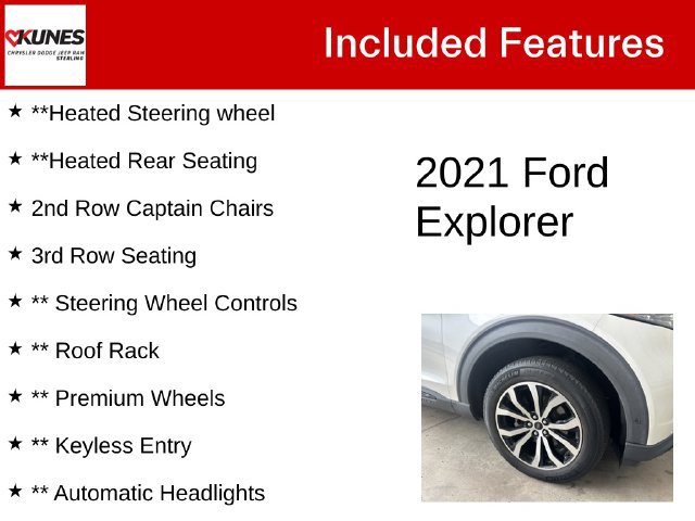 Used 2021 Ford Explorer ST w/ Equipment Group 401A AWD/4WD image 5