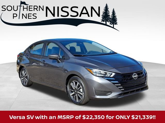 New 2025 Nissan Versa SV w/ Trunk Package