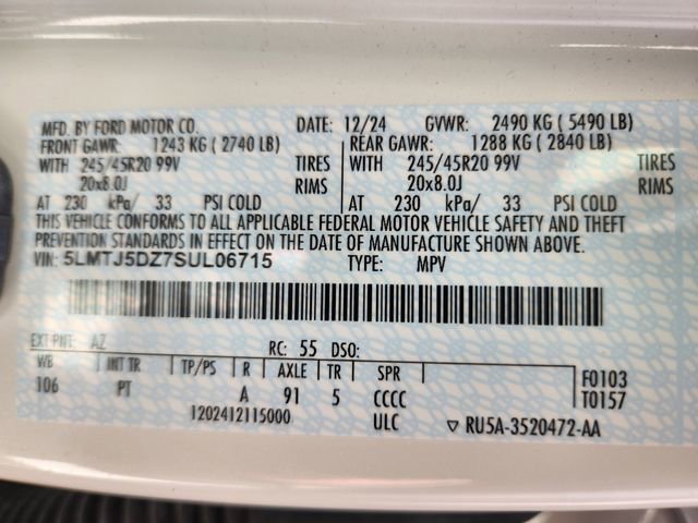 New 2025 Lincoln Corsair Grand Touring w/ Jet Appearance Package image 23