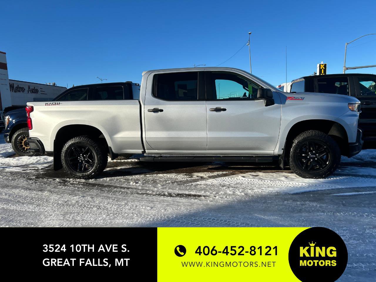 Used 2021 Chevrolet Silverado 1500 Custom Trail Boss image 1