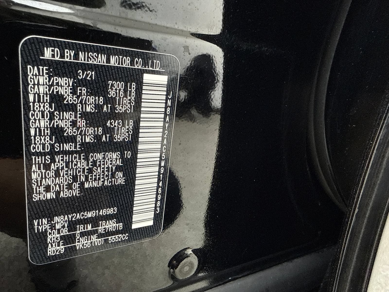 Used 2021 Nissan Armada SV RWD image 54