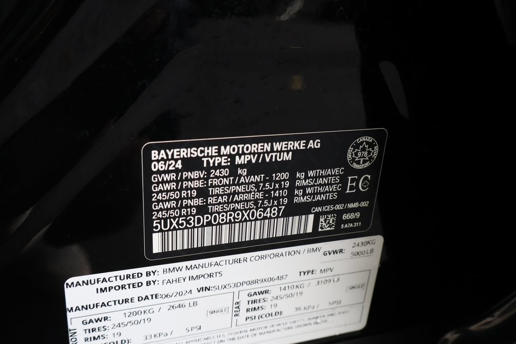 Used 2024 BMW X3 xDrive30i AWD/4WD image 56