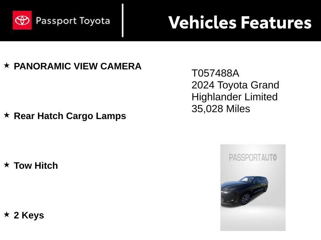 Used 2024 Toyota Grand Highlander AWD image 9
