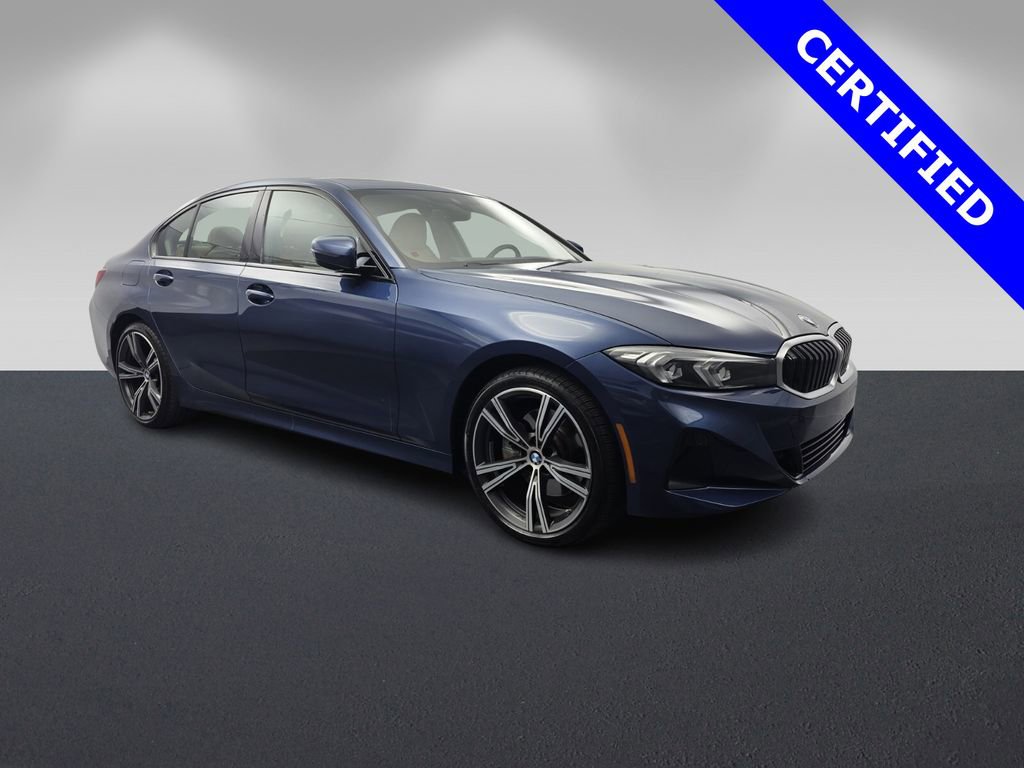 Certified 2023 BMW 330i Sedan w/ Driving Assistance Package RWD image 1