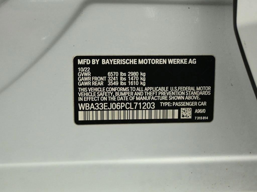 Used 2023 BMW 760i xDrive w/ Luxury Rear Seating Package image 35