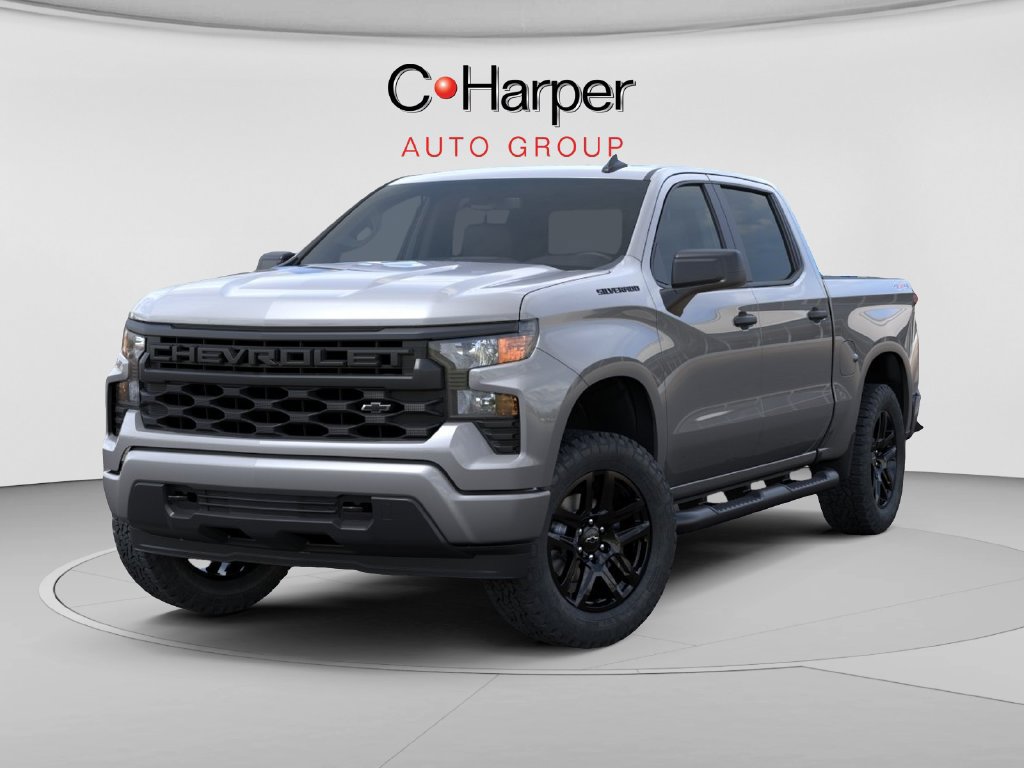 New 2026 Chevrolet Silverado 1500 Custom w/ LPO, Dark Essentials Package AWD/4WD image 6