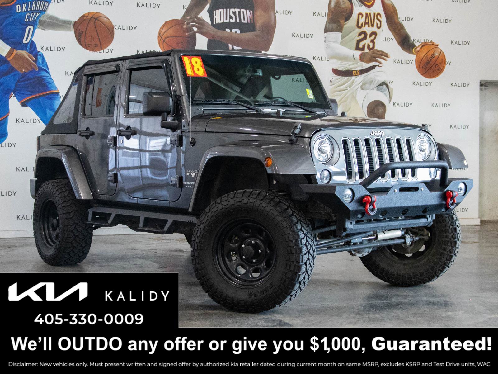 Used 2018 Jeep Wrangler Unlimited Sahara w/ Max Tow Package