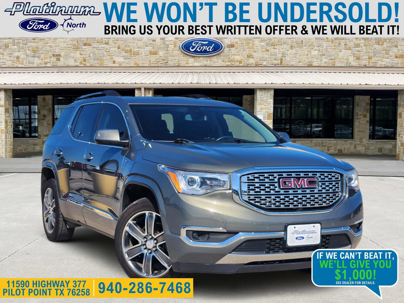 Used 2017 GMC Acadia Denali w/ Technology Package
