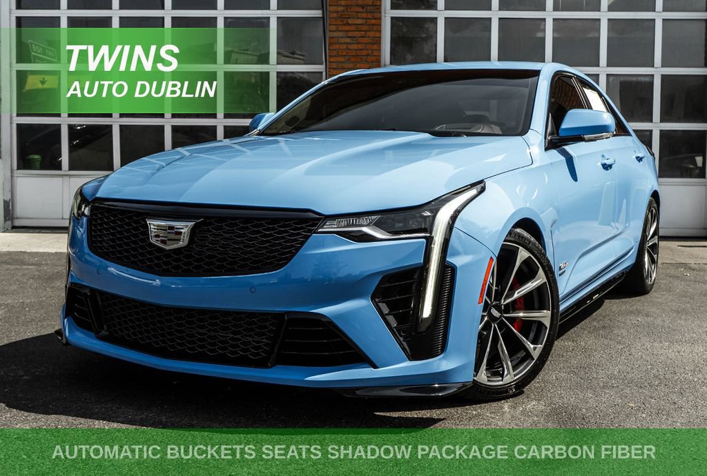 Used 2023 Cadillac CT4 V Blackwing w/ Driver Assist Package RWD image 1