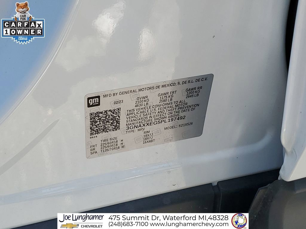 Certified 2023 Chevrolet Equinox Premier AWD/4WD image 33