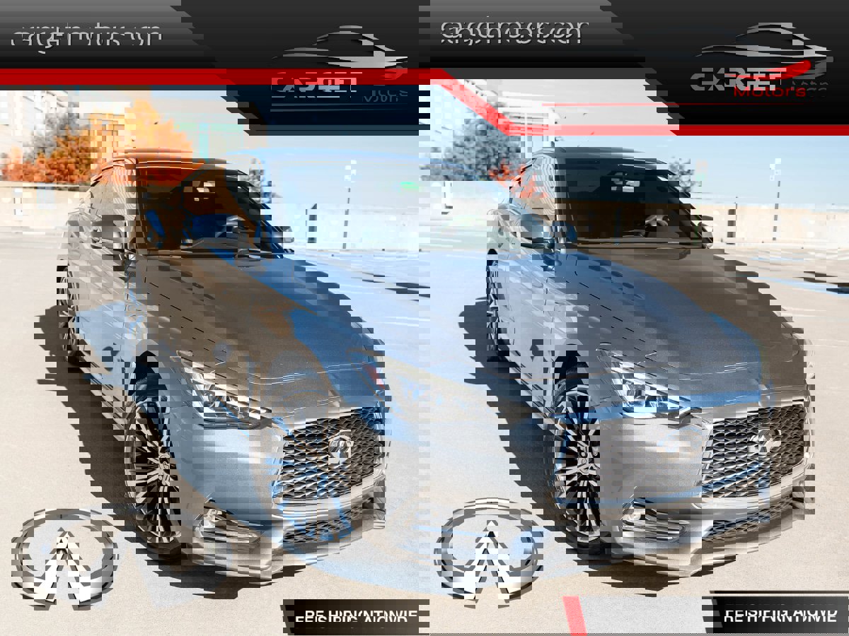 Used 2018 INFINITI Q60 2.0t image 1