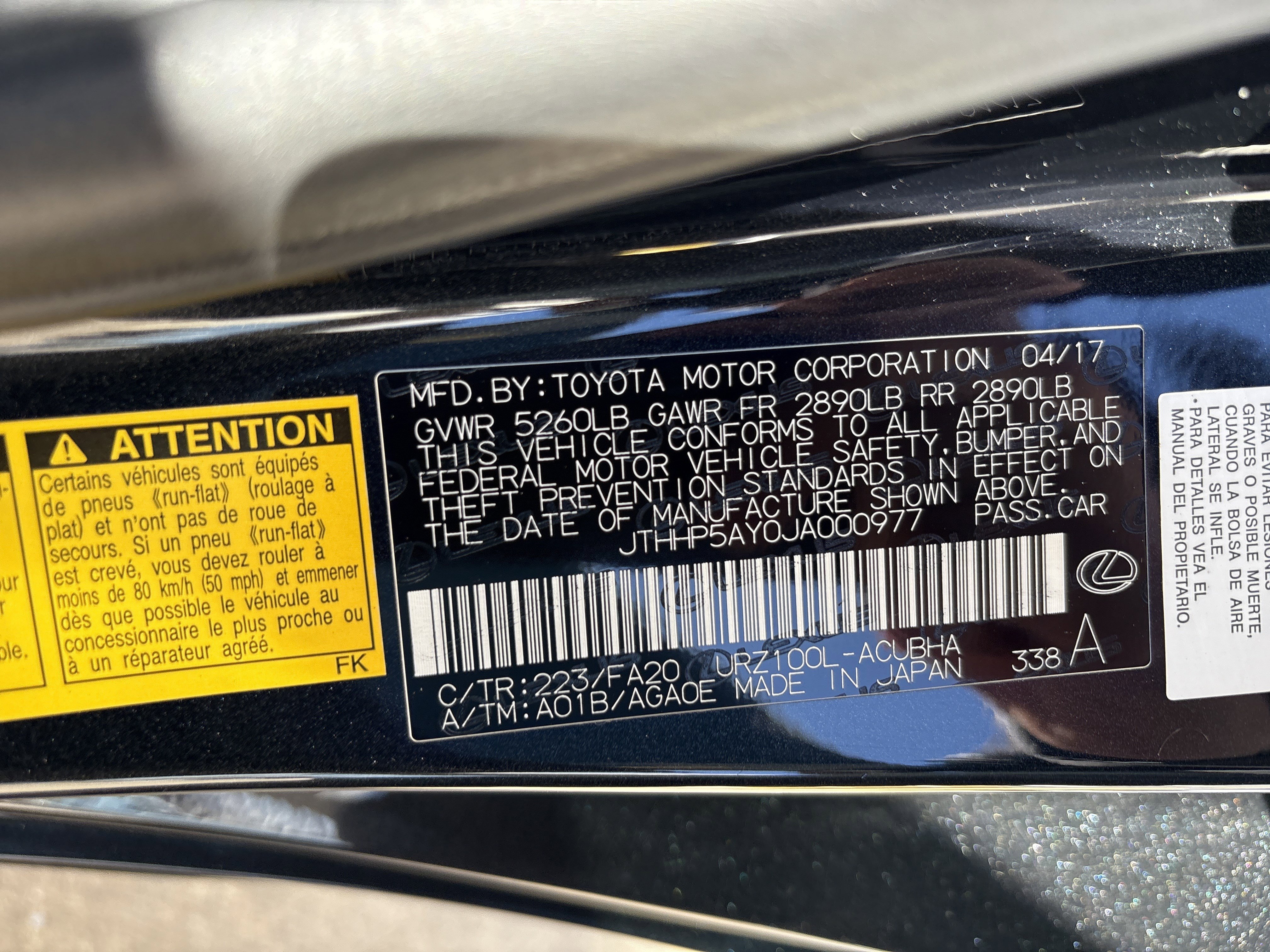 Used 2018 Lexus LC 500 Coupe w/ Sport Package image 35