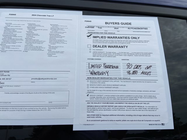 Used 2024 Chevrolet Trax LT w/ Driver Confidence Package FWD image 6