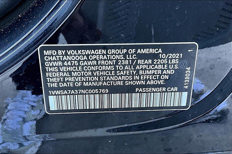 Used 2022 Volkswagen Passat 2.0T SE image 32