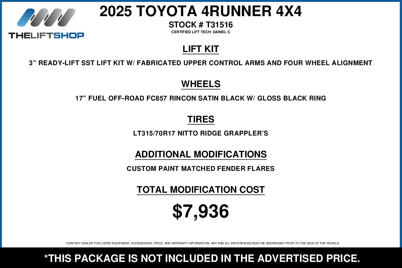 Used 2025 Toyota 4Runner TRD Off-Road Premium video 2