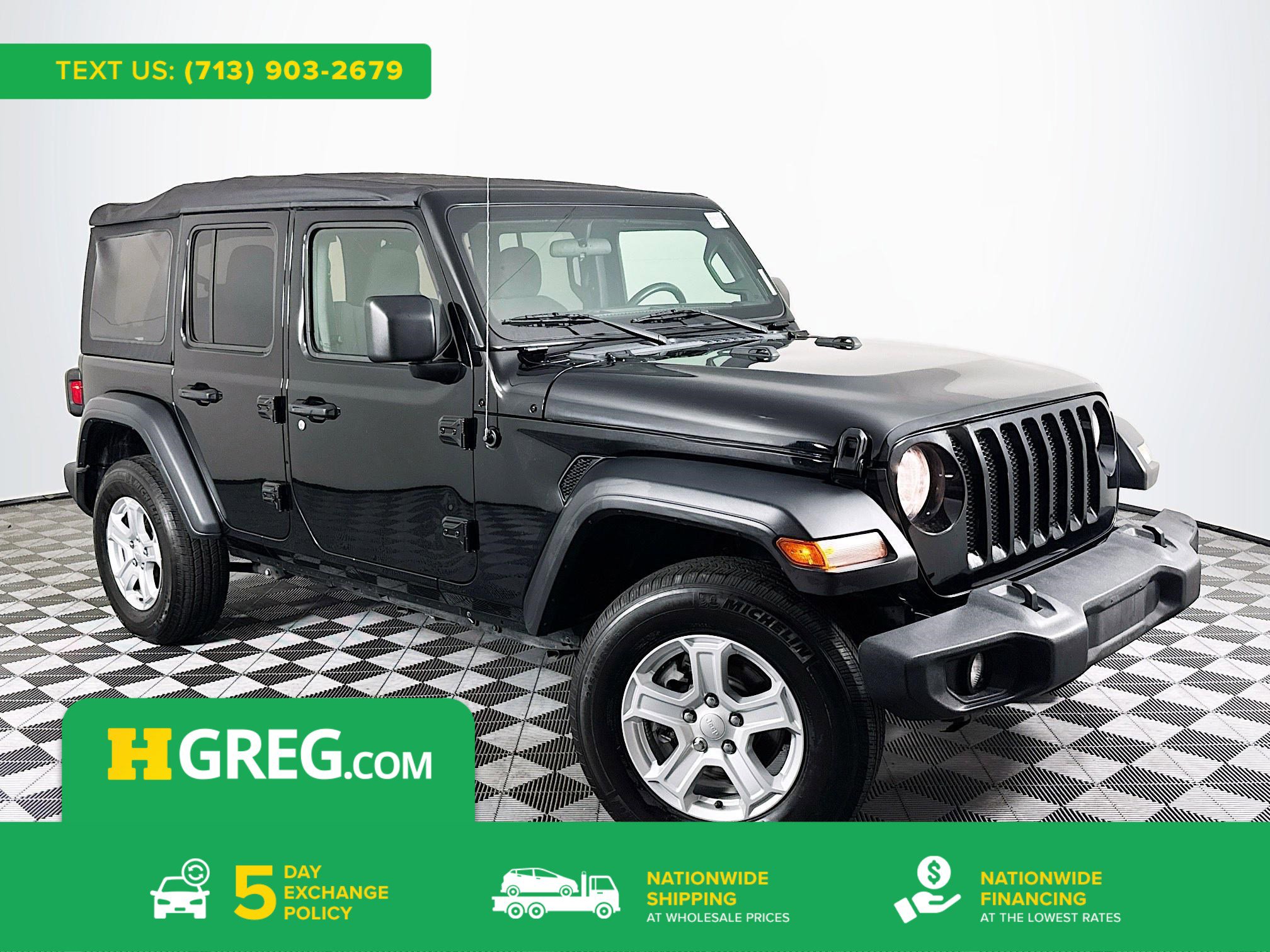 Used 2021 Jeep Wrangler Unlimited Sport