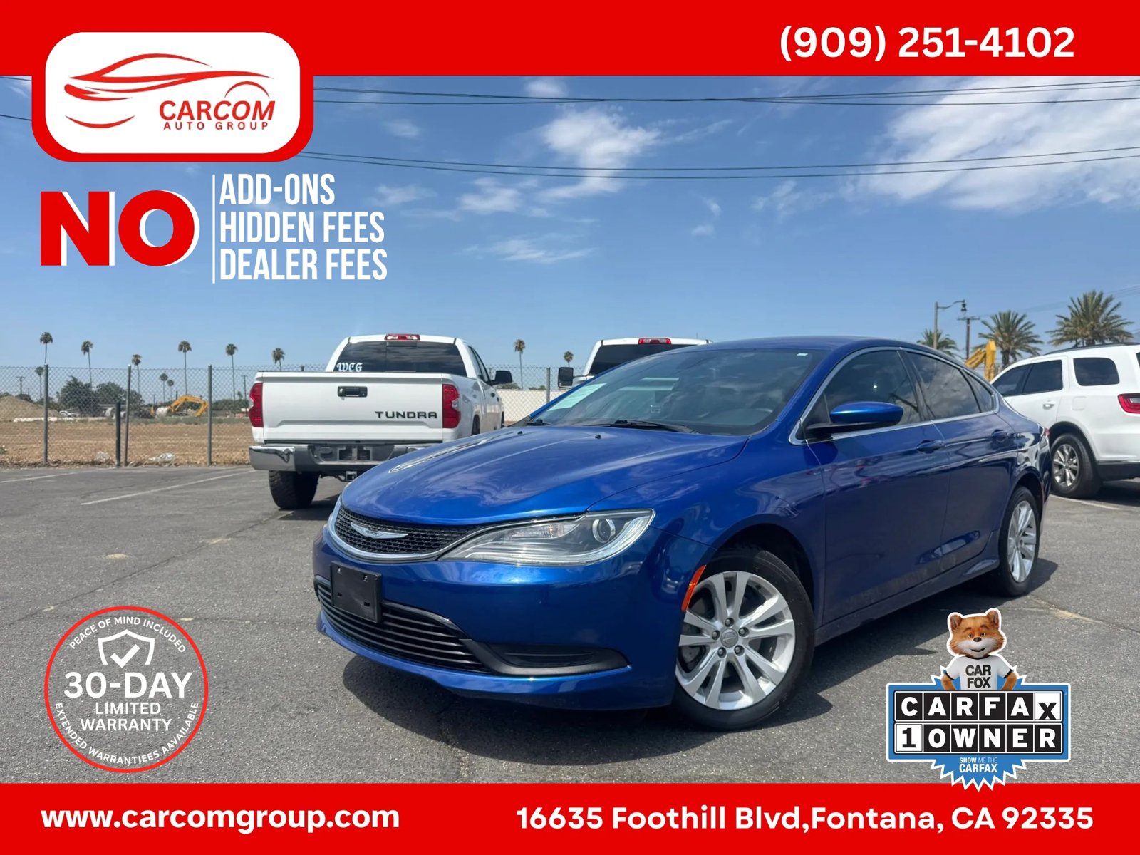 Used 2017 Chrysler 200 LX