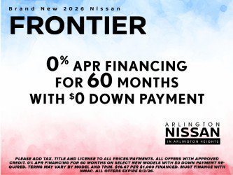 New 2026 Nissan Frontier SV w/ All-Weather Content Package AWD/4WD image 2