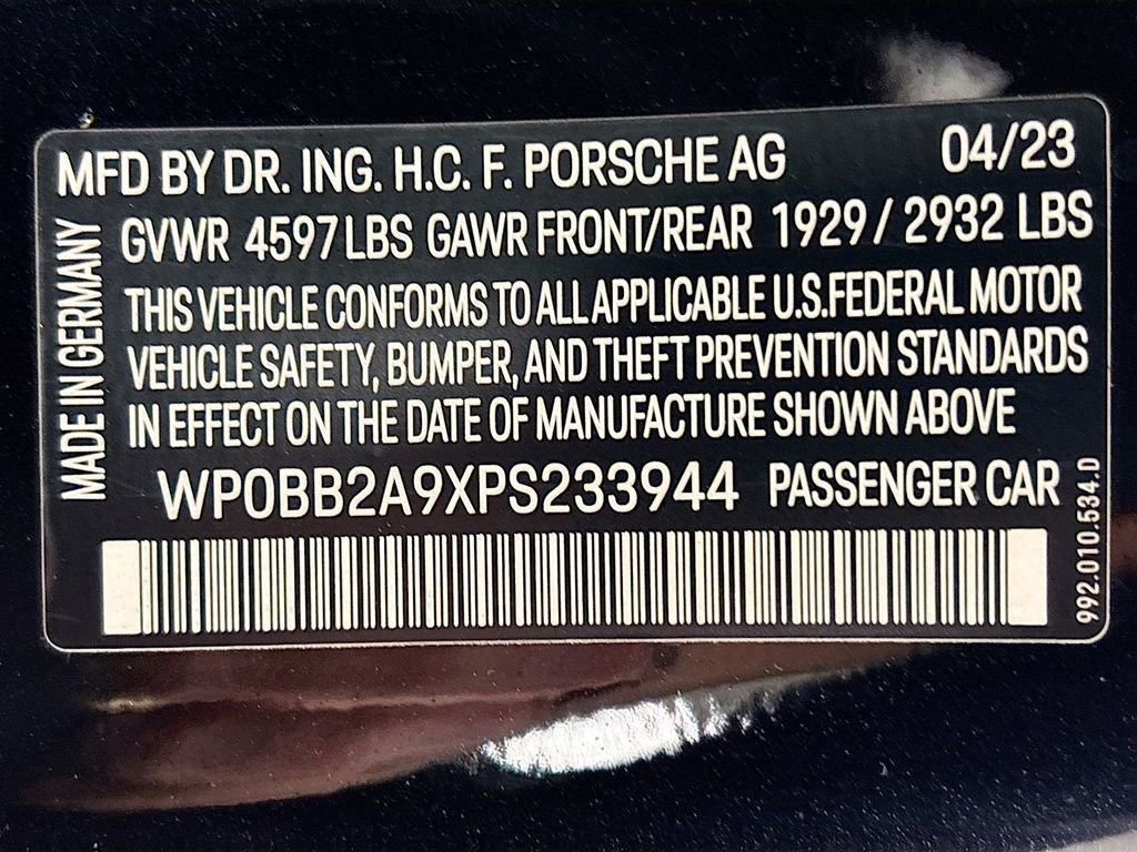 Certified 2023 Porsche 911 image 38
