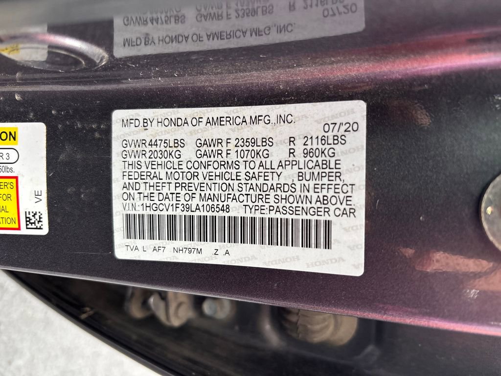 Used 2020 Honda Accord Sport image 35