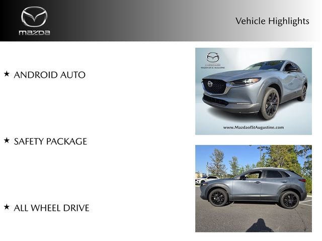 Used 2022 MAZDA CX-30 AWD 2.5 S w/ Preferred Package image 4