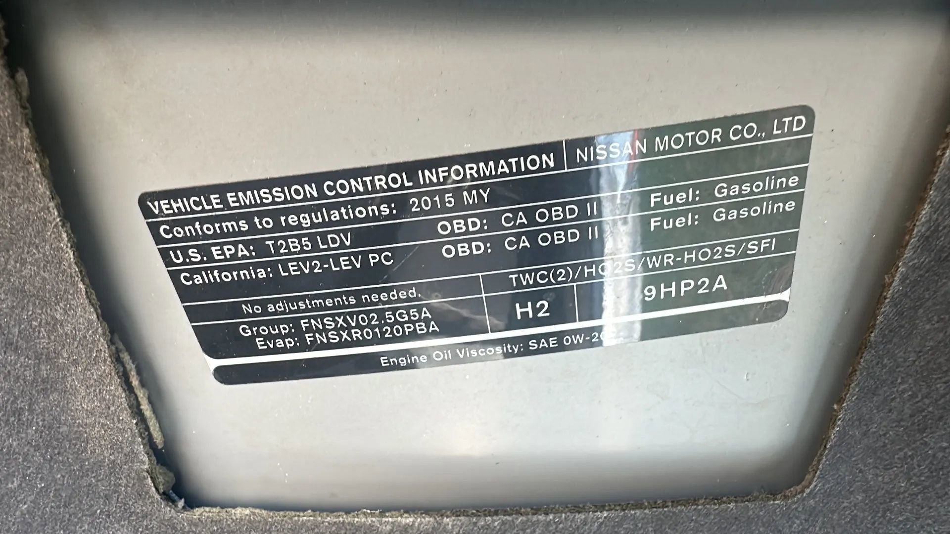 Used 2015 Nissan Altima 2.5 S w/ Power Driver Seat Package image 12