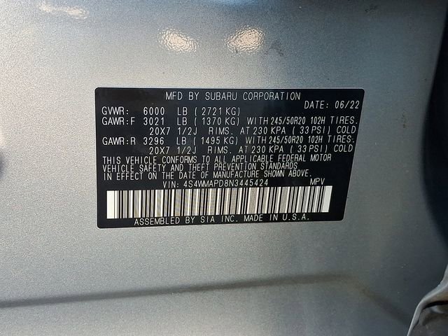 Used 2022 Subaru Ascent Limited w/ Technology Package image 31