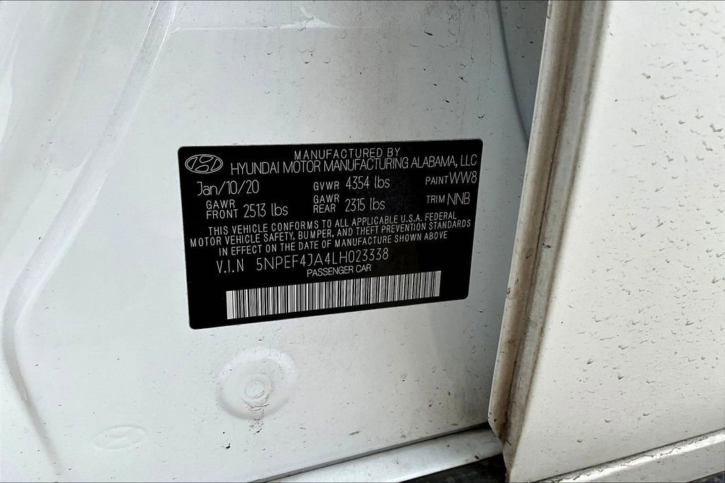 Used 2020 Hyundai Sonata SEL w/ Premium + Sunroof Package image 39