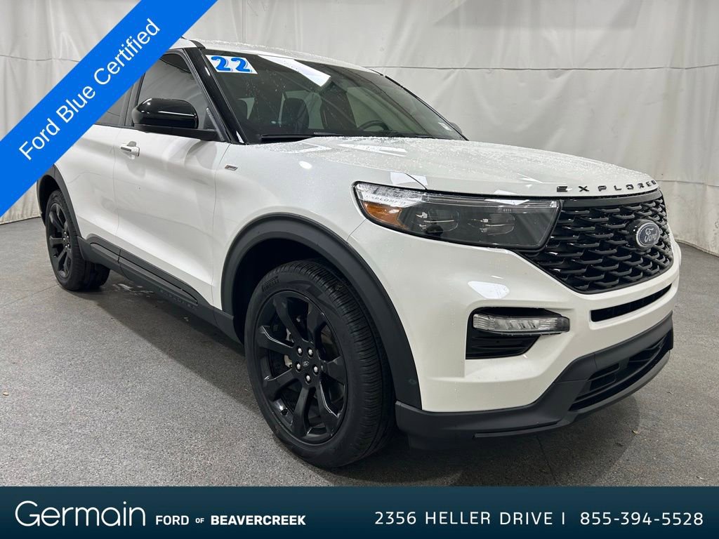 Certified 2022 Ford Explorer ST-Line w/ Class IV Trailer Tow Package