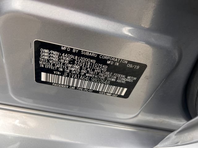 Used 2020 Subaru WRX AWD/4WD image 40