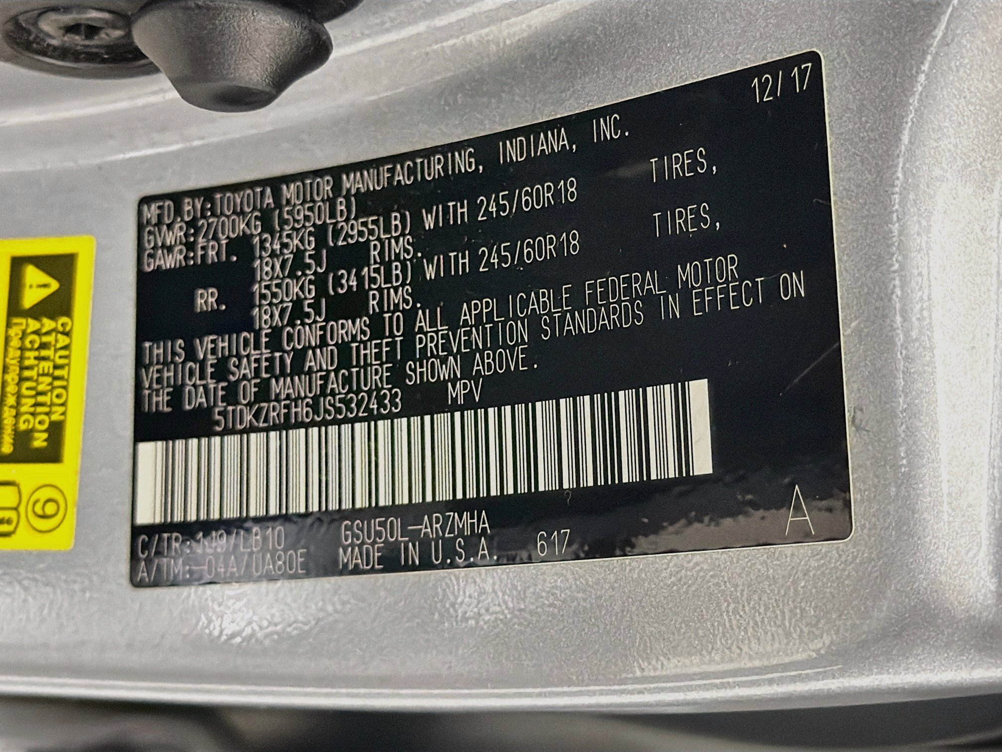 Used 2018 Toyota Highlander XLE FWD image 12