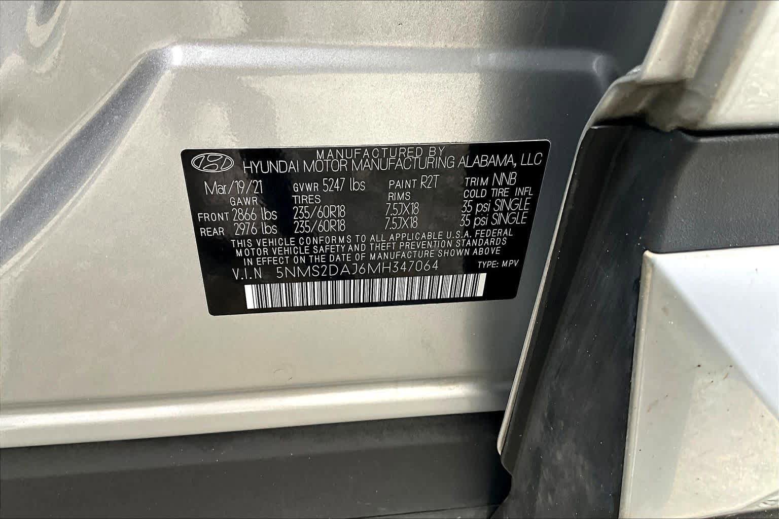 Used 2021 Hyundai Santa Fe SEL AWD/4WD image 34
